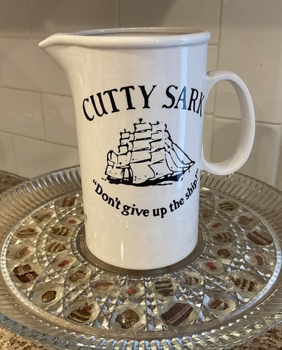 Cutty sark scotch pitcher - sark,